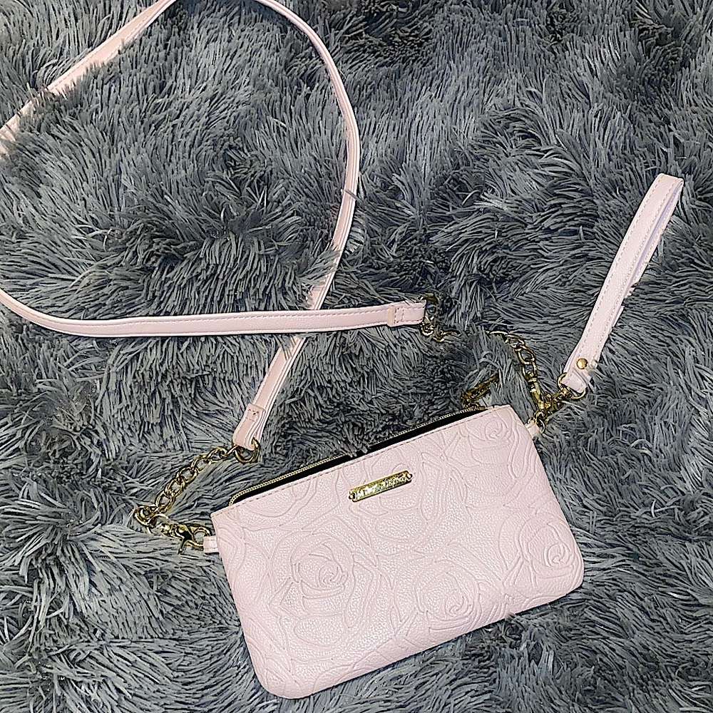Betsey Johnson Portable Charger Cross Body